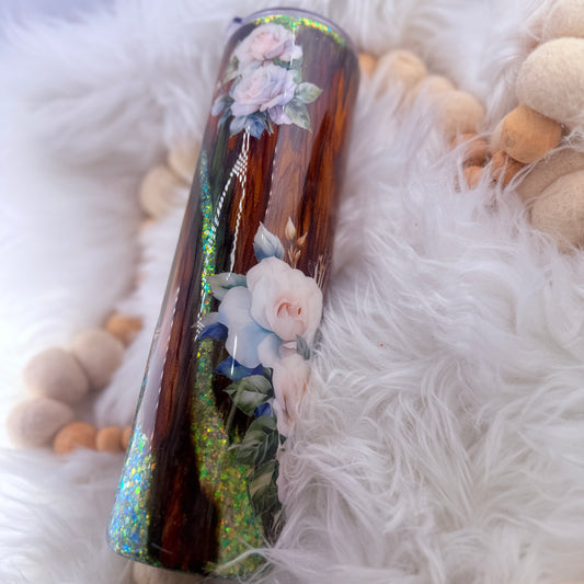 #29 White Roses Rover Woodgrain // 32 Plump