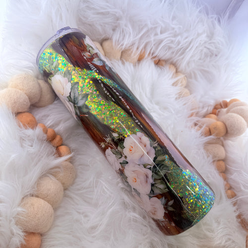 #29 White Roses Rover Woodgrain // 32 Plump