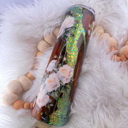 #29 White Roses Rover Woodgrain // 32 Plump