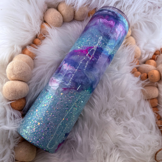 #46 Whisper Tumbler // 32oz Plump Tipsy {NEEDS FINAL COAT}