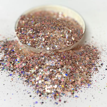 Peached Off {VAULT GLITTER MIX 10/31}