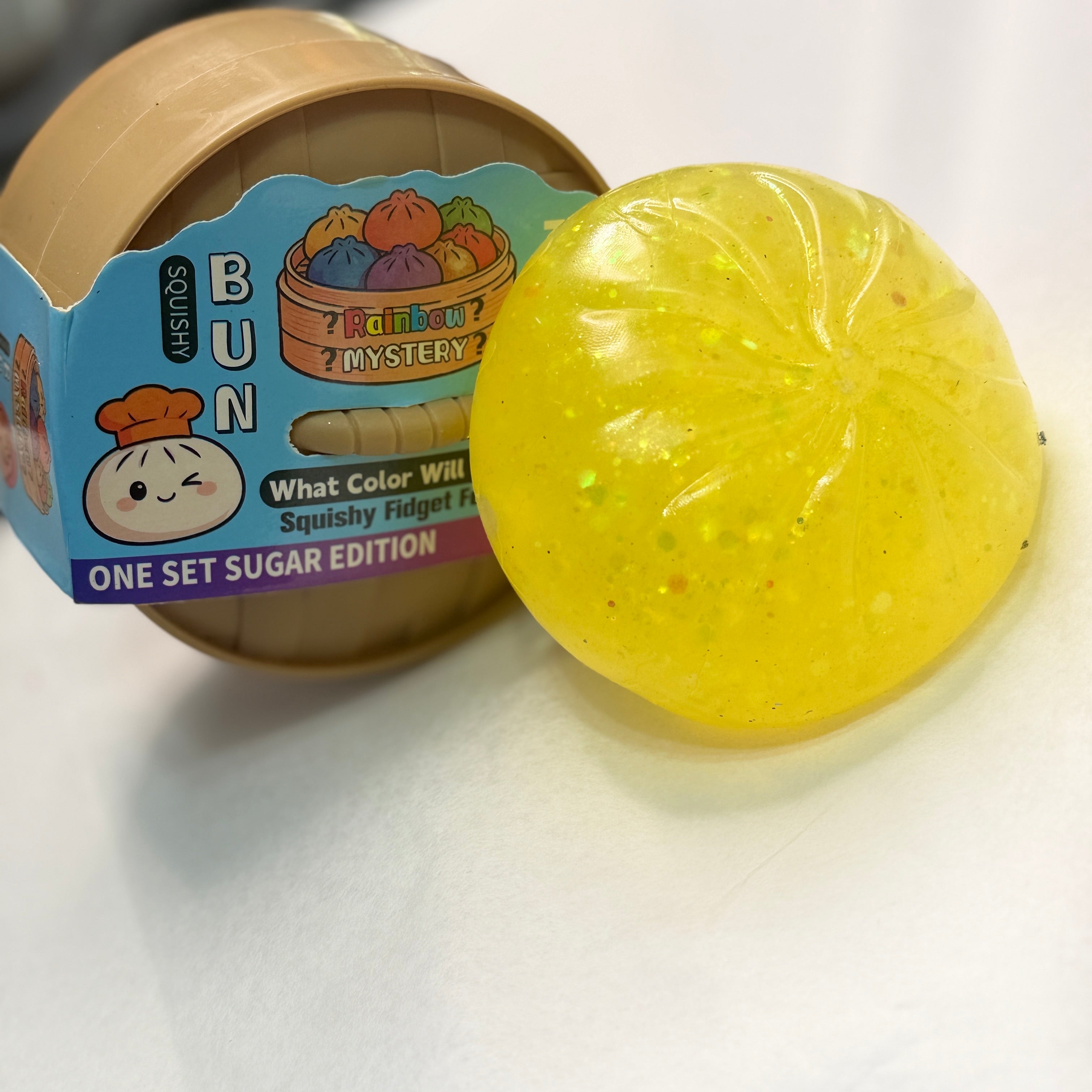 Glow In the Dark Mystery Color Dumpling {Squishy Toy}