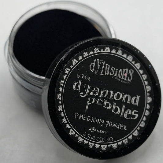 Dyamond Pebbles  - Black