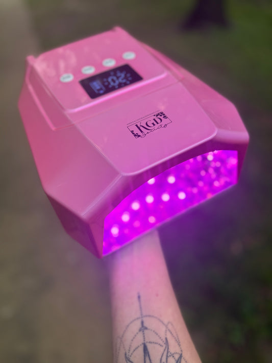 **Pre-Order** PINK HOLOGRAPHIC KGD UV-LED Light 96W {Pre-Order Ends 5/15}