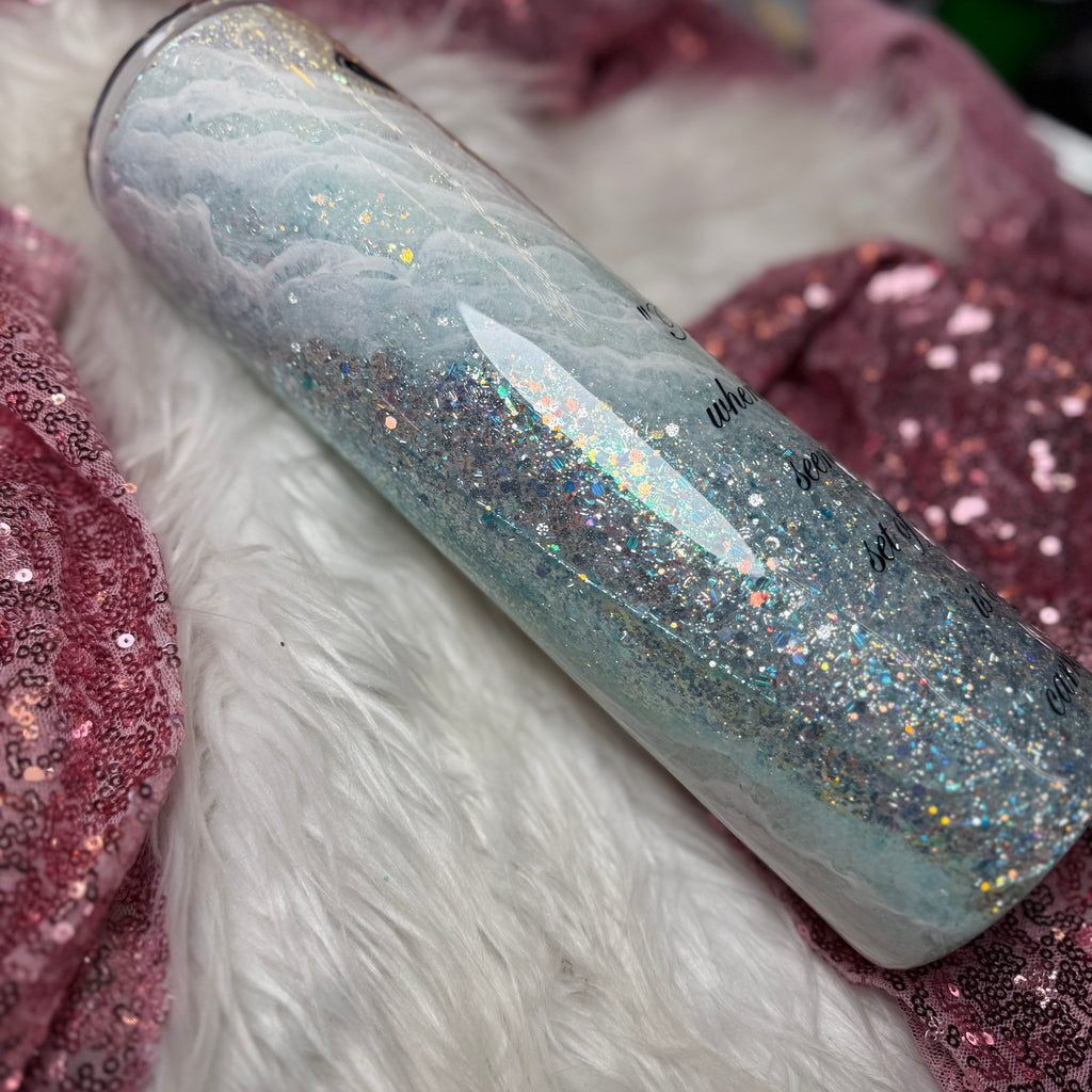 #3 {RTS} Beach Wave Tumbler - 32 Plump