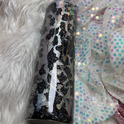 #6 {RTS} Black Leopard Peek-A-Boo- 32 Plump