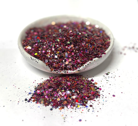 Electric Guava {VAULT GLITTER MIX 3/6}