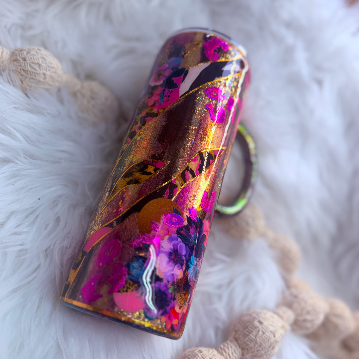 #2 Leopard & Zebra Society Tumbler {24oz Plump  RTS Tumbler}