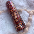#3 Checkmate Red & Snake Bullskull Tumbler {32oz Plump RTS}