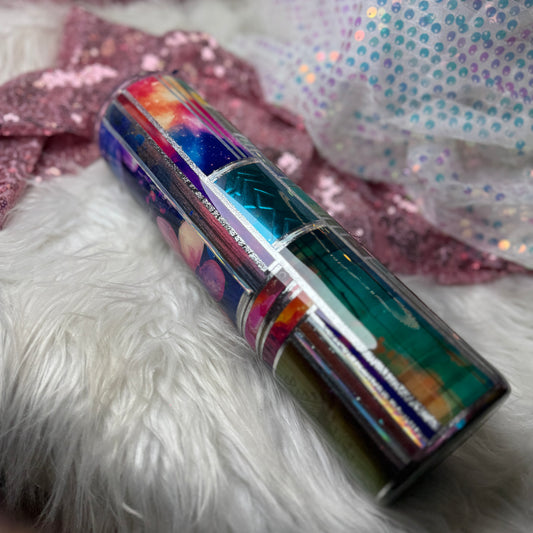 #33 {RTS} Mixed Media Hypershift Tumbler - 32 Plump