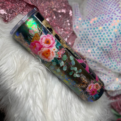 #39 {RTS} Flakes & Leopard Floral  - 32 Plump