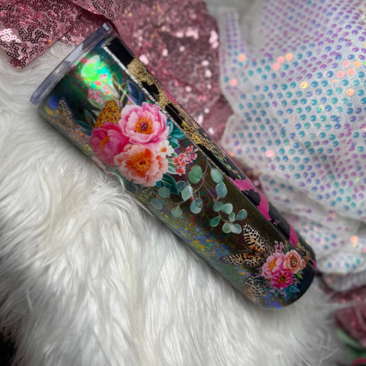 #39 {RTS} Flakes & Leopard Floral  - 32 Plump