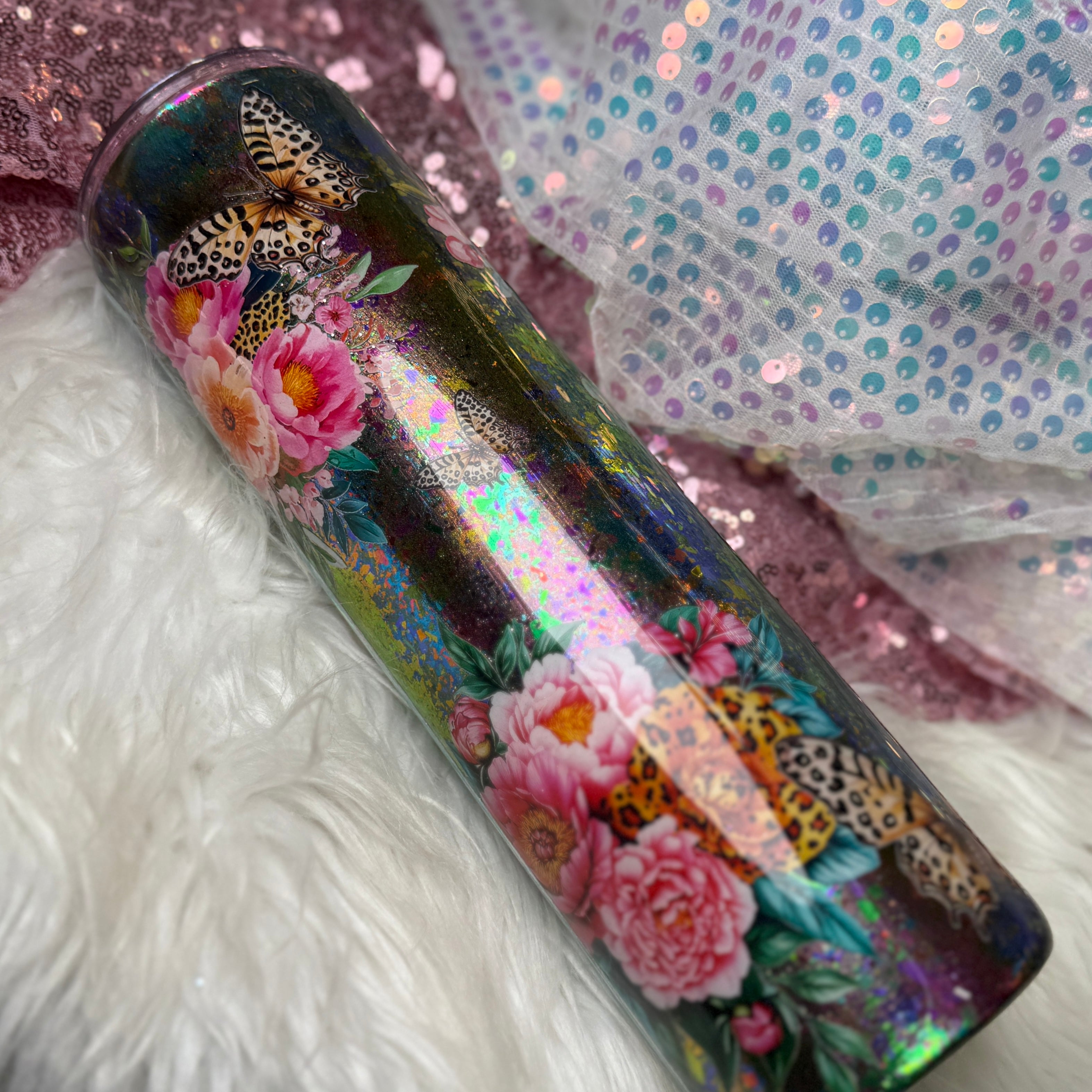 #39 {RTS} Flakes & Leopard Floral  - 32 Plump