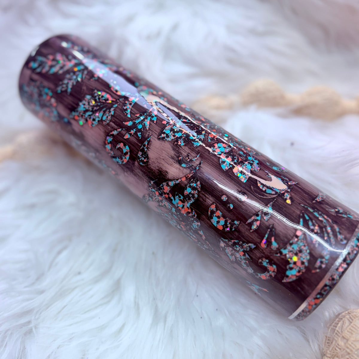 #15 Tooled Leather {32oz Plump RTS Tumbler}