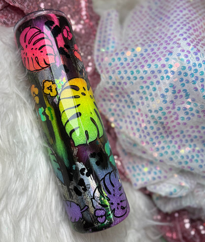 #41 {RTS} Neon Monstera Peek-A-Boo - 32 Plump