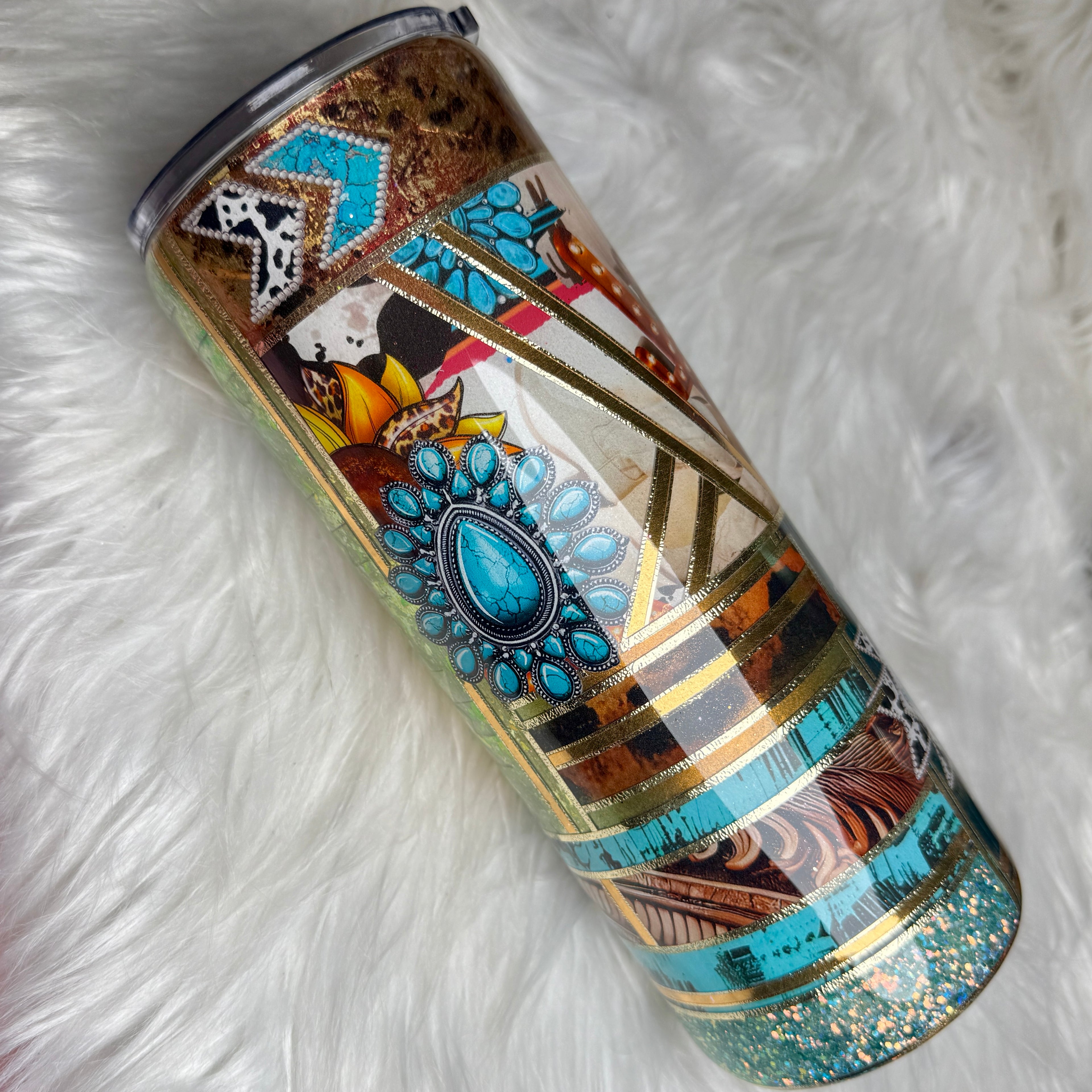 #51 {RTS} Western Mixed Media - 24oz Plump