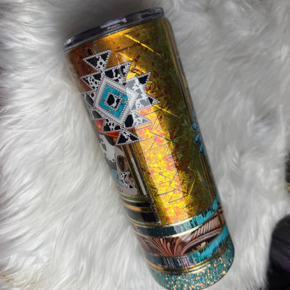 #51 {RTS} Western Mixed Media - 24oz Plump