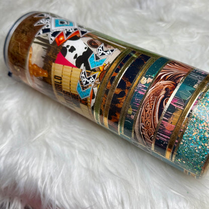 #51 {RTS} Western Mixed Media - 24oz Plump