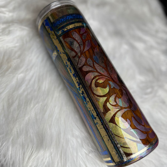 #57 {RTS} Shattered Tooled Leather - 30oz