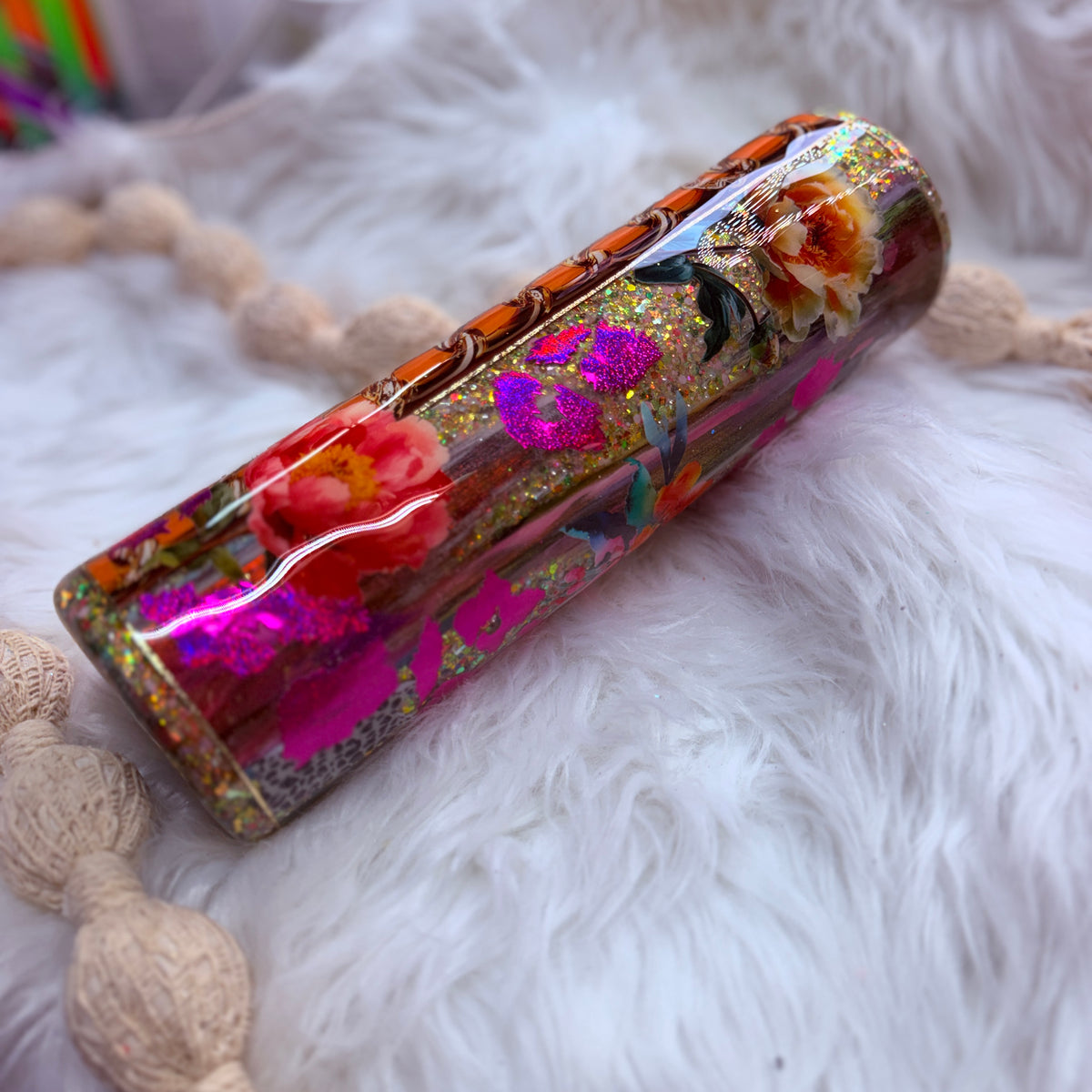 #25 Bright & Vibrant Throwdown {32oz Plump RTS Tumbler}