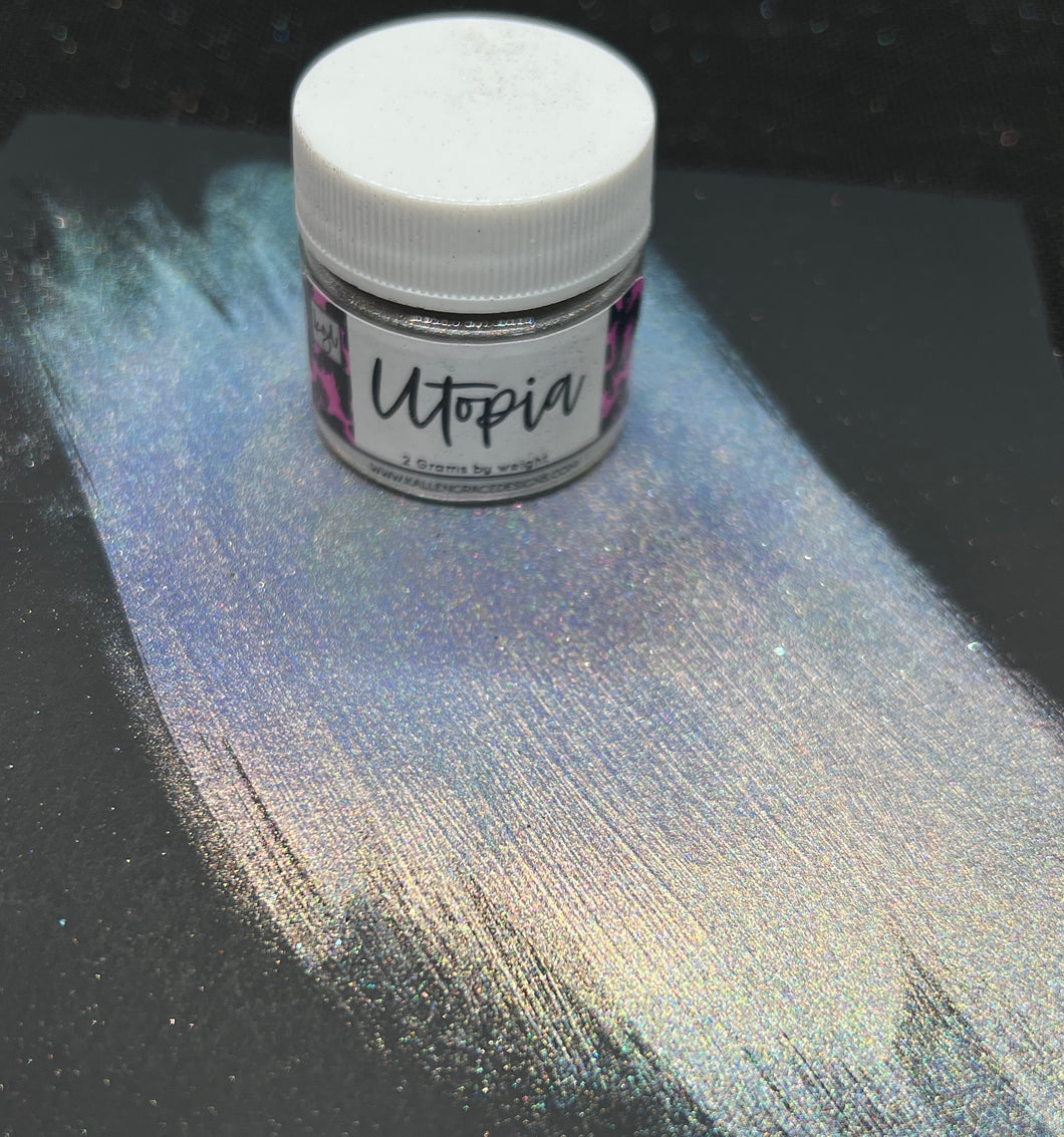 Utopia  //  Holographic Dust Silver Pigment