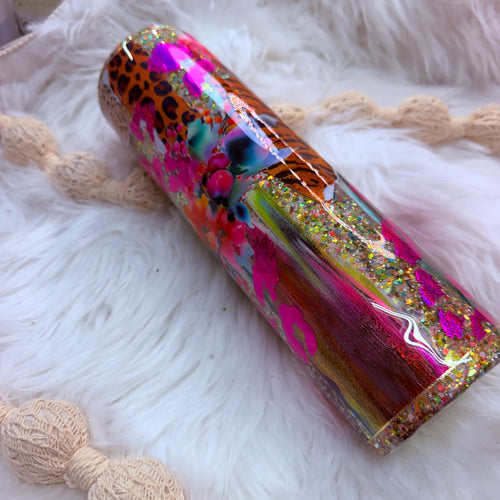 #25 Bright & Vibrant Throwdown {32oz Plump RTS Tumbler}