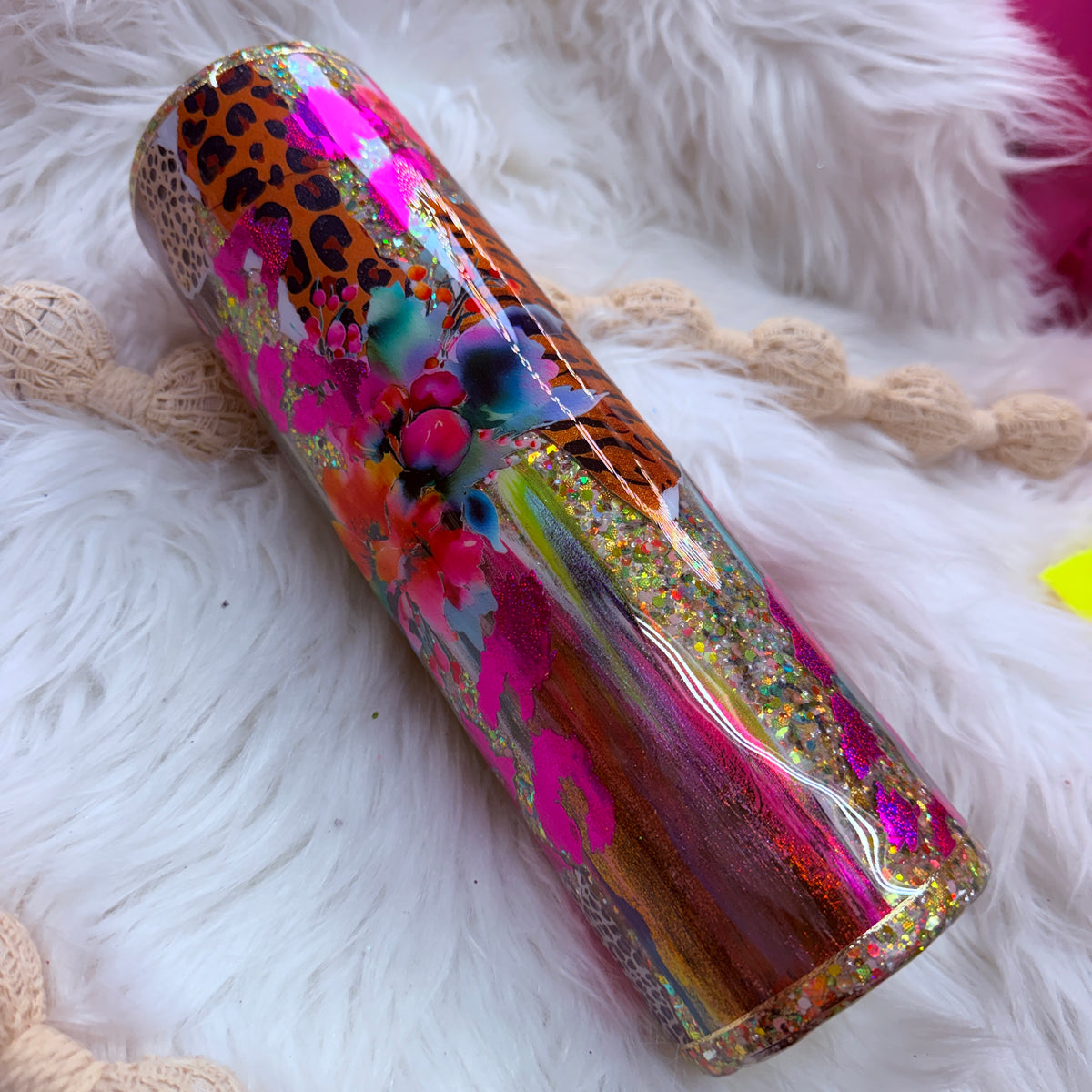 #25 Bright & Vibrant Throwdown {32oz Plump RTS Tumbler}