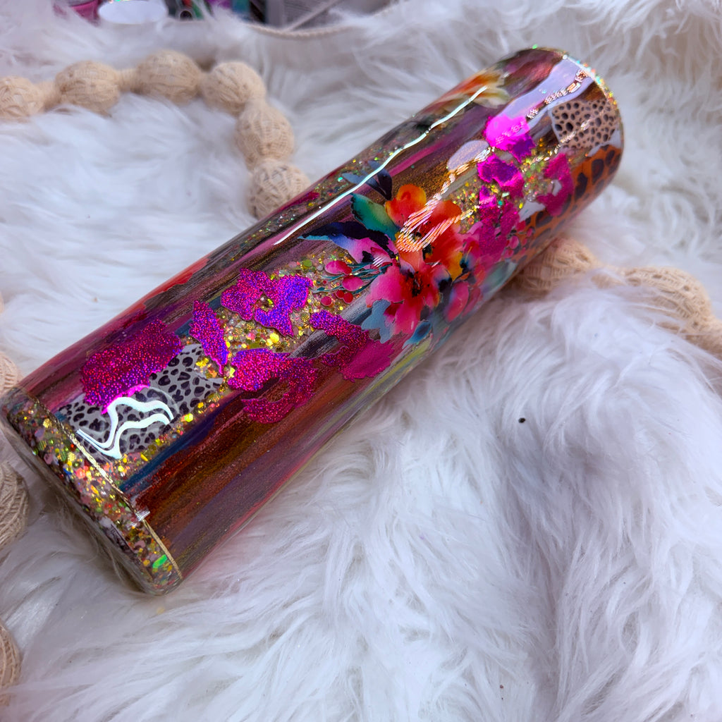 #25 Bright & Vibrant Throwdown {32oz Plump RTS Tumbler}