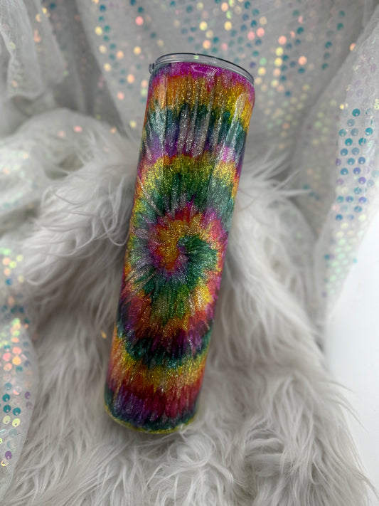#61 {RTS} Tie Dye Tumbler - 32oz Plump