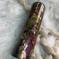 #51 Army Green Grunge Embossed Mixed Mediums {32oz Plump Tumbler}