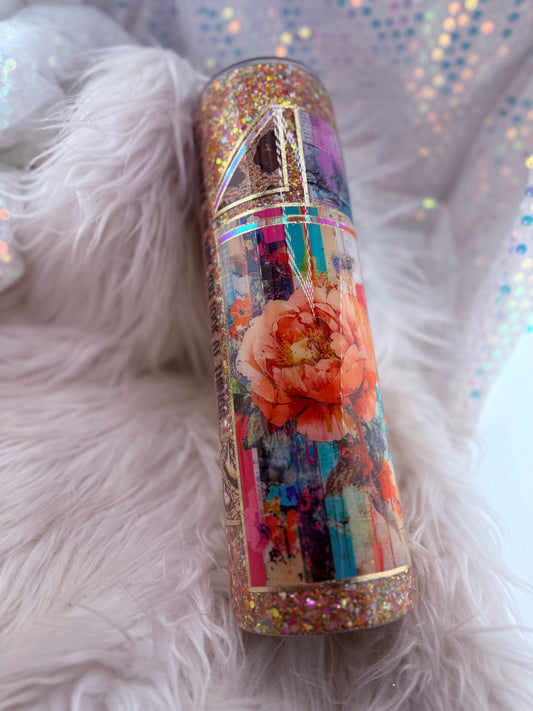 #75 {RTS} Bright Florals- 32oz Plump