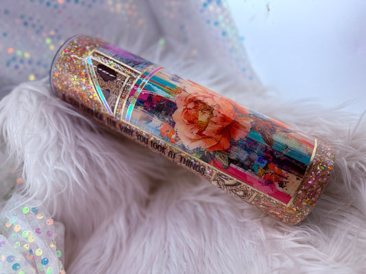 #75 {RTS} Bright Florals- 32oz Plump