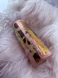 #81 {RTS} Pink Mixed Media - 24oz Plump