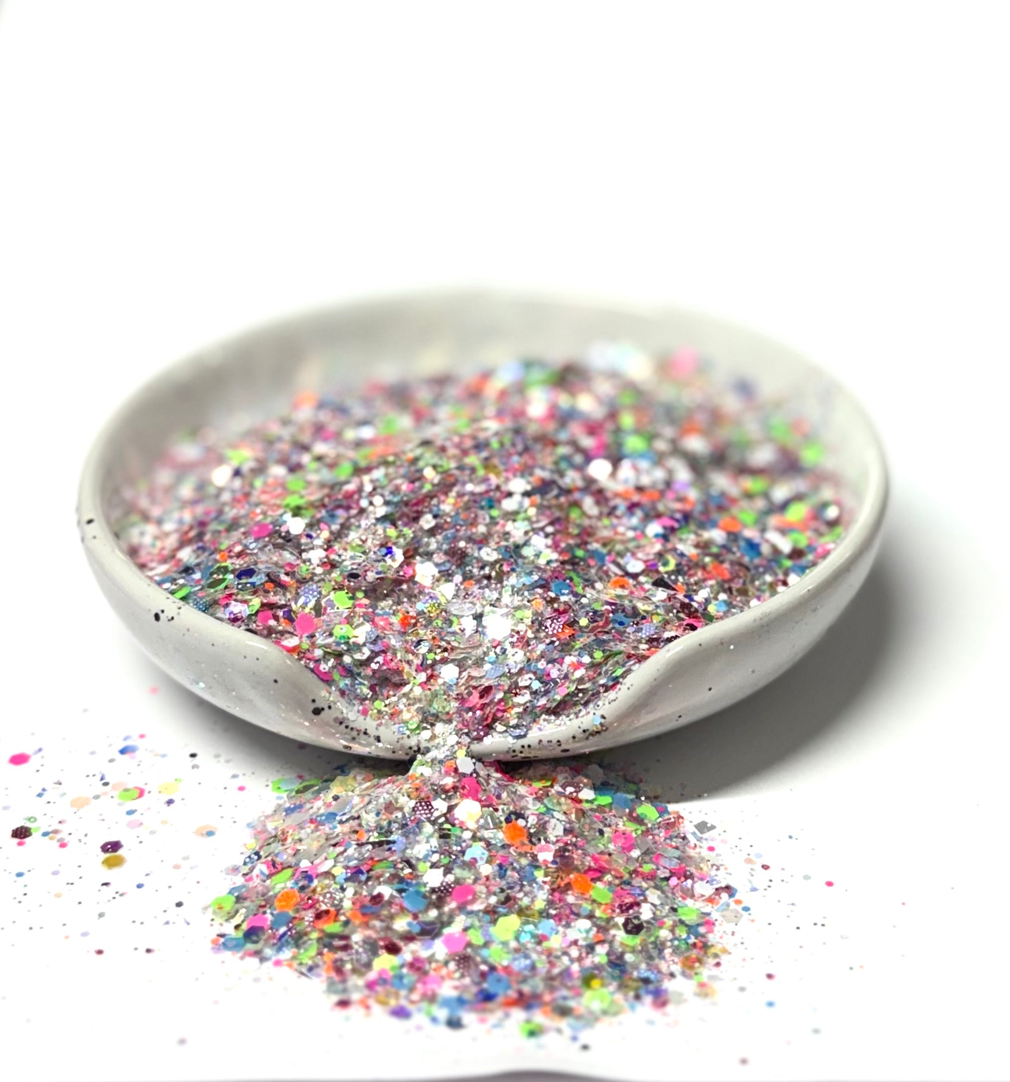 Coral Confetti {VAULT GLITTER MIX 4/17}