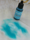 Aqua {Tim Holtz Alcohol Ink}