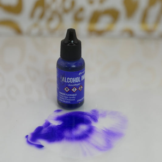 Amethyst {Tim Holtz Alcohol Ink}
