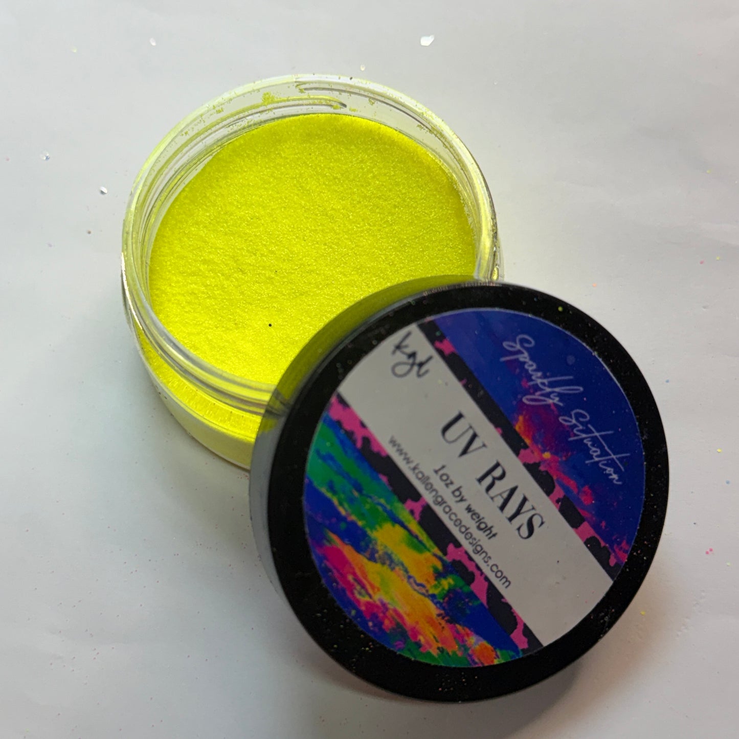 UV Rays {Electric Summer Indiv. Micro-Glitter}