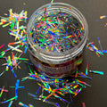 Shredded Strips - Holographic Silver