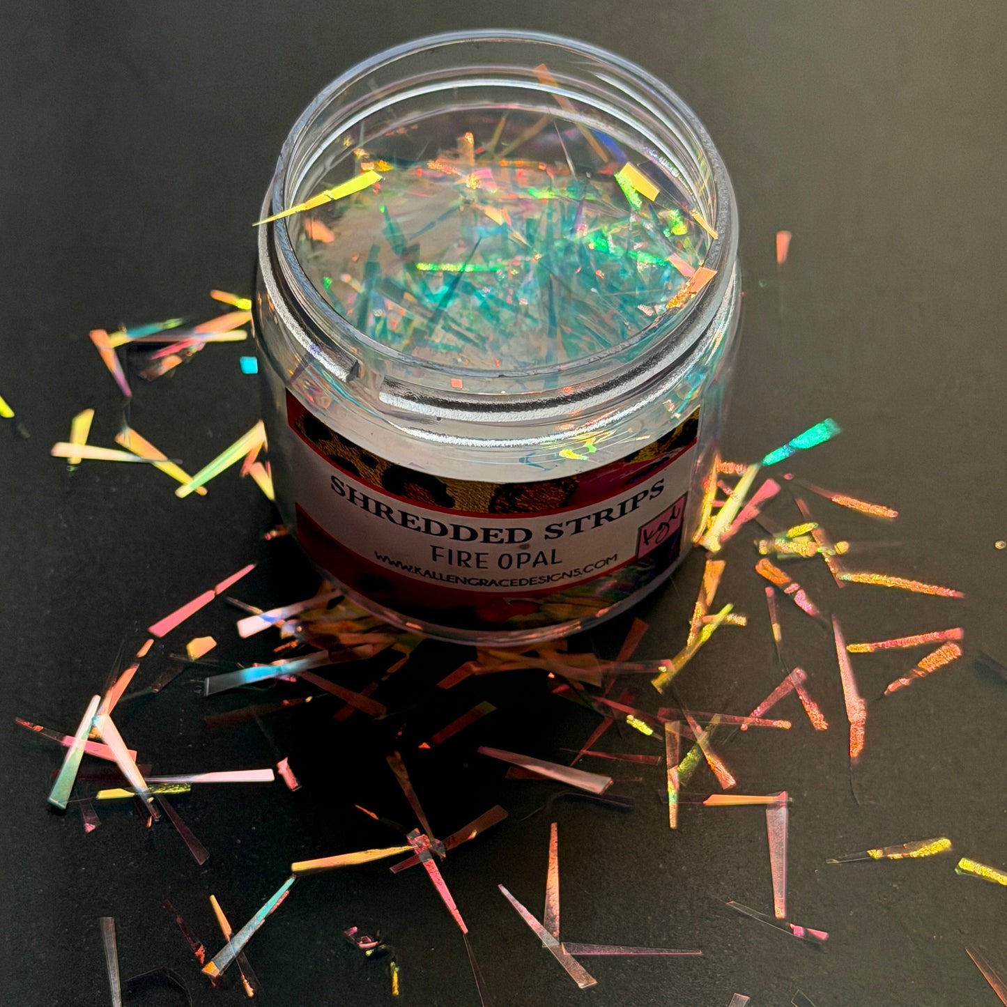 Shredded Strips - Fire Opal
