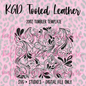 20oz KGD Tooled Leather {Tumbler Template}