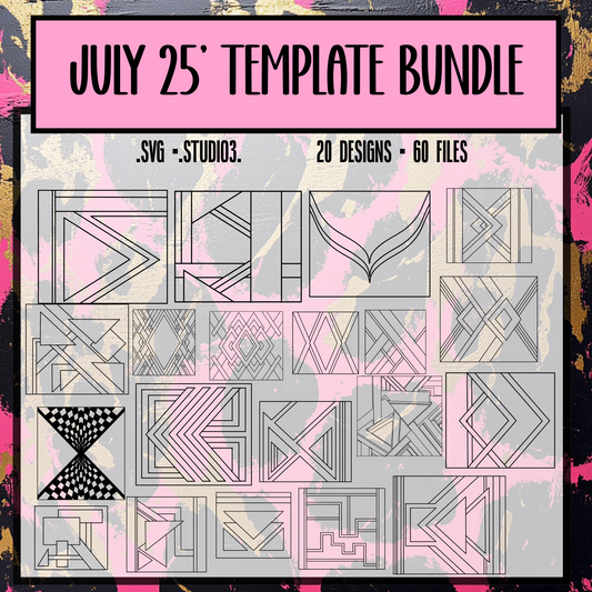 JULY 25' FULL TEMPLATE DROP [$390 Value - 20,30,&32OZ}