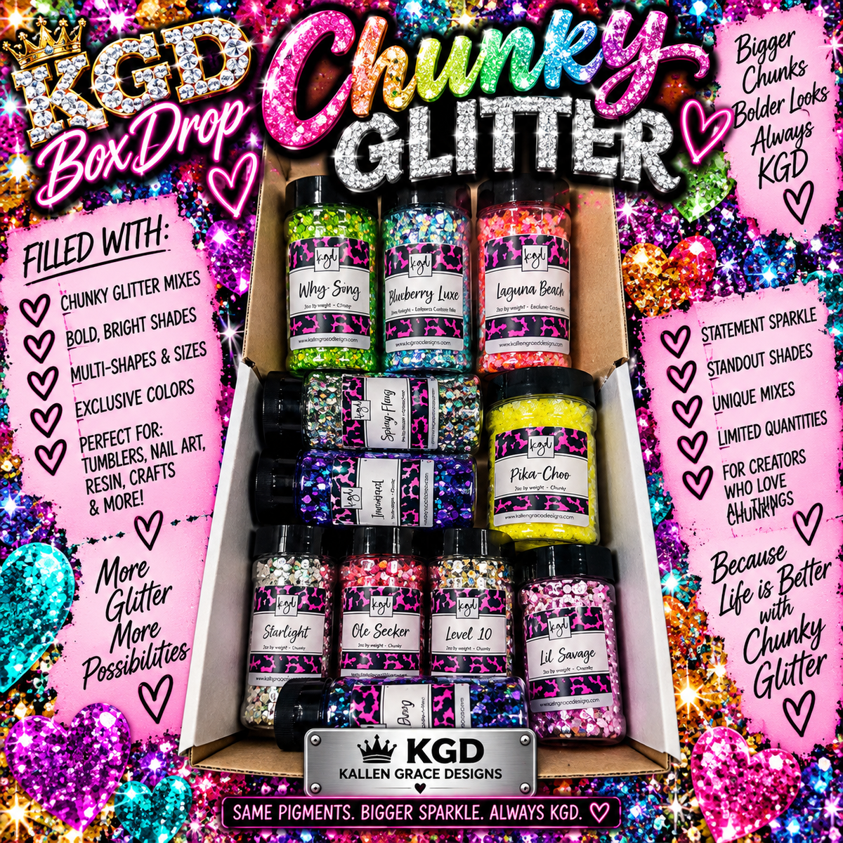 Chunky Glitter Box {BOX DROP} ONLY ONE!!