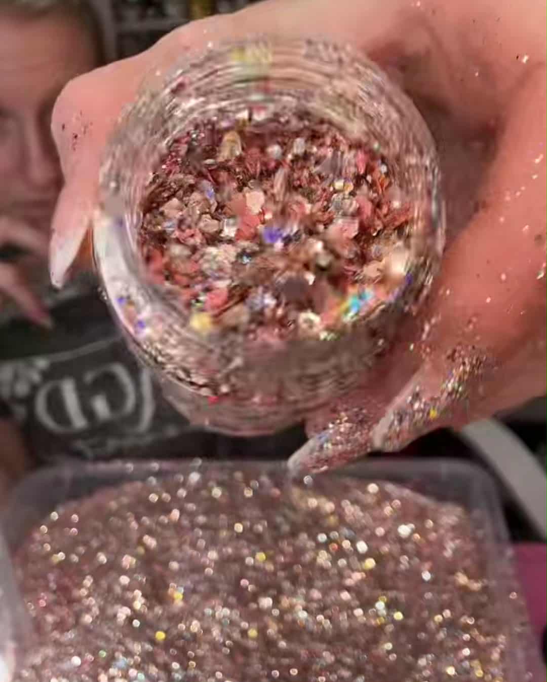 Peached Off {VAULT GLITTER MIX 10/31}