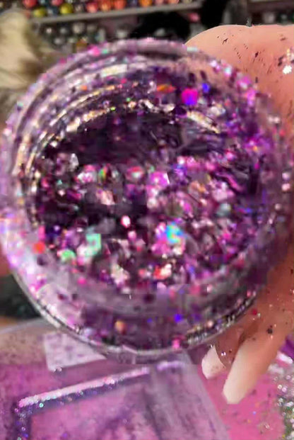 Nebula Purp {VAULT GLITTER MIX 10/31}