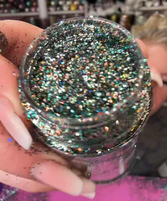 Fire in your eyes {VAULT GLITTER MIX 10/31}