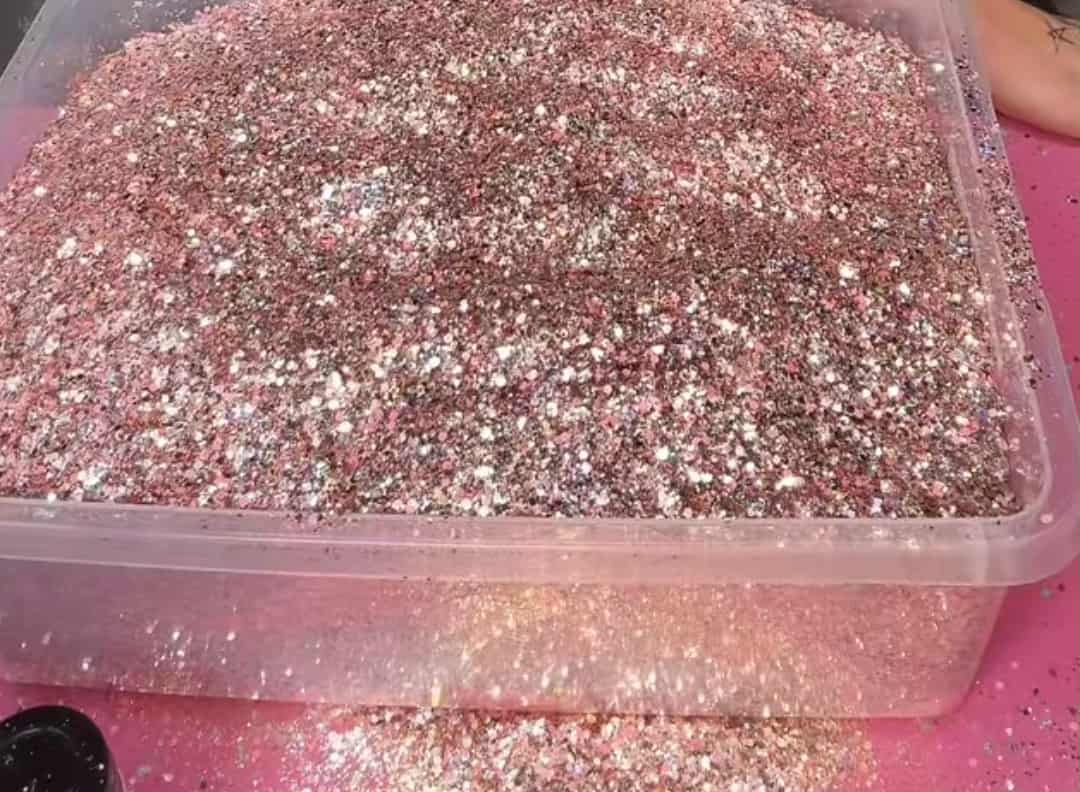 Peached Off {VAULT GLITTER MIX 10/31}