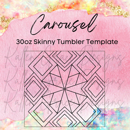 30oz Skinny Carousel Template