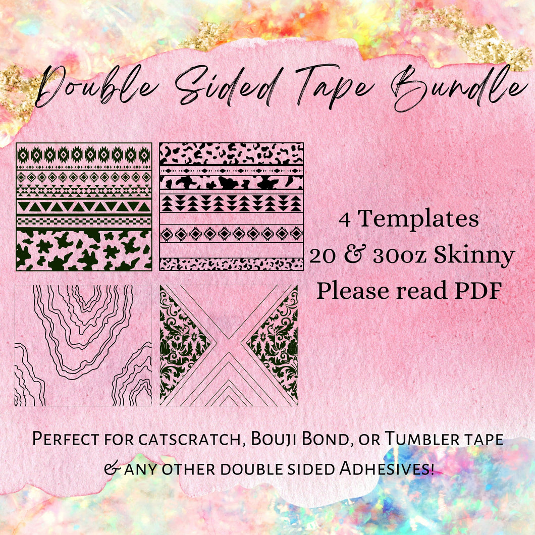 Double Sided Tape Bundle [$52  Value]