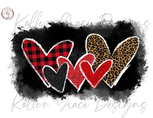 Distressed Hearts Digital Download