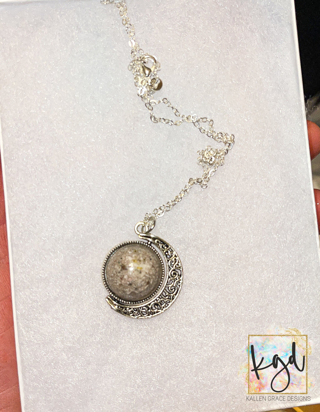 {MTO} Moon Zinc Alloy Necklace *SIlver Only*